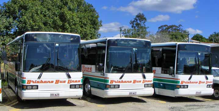 Brisbane Bus Lines Mercedes O405 PMC 27, 28 & 29